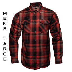 DIXXON FLANNEL x ARCH ENEMY Flannel Collab - BLOOD DYNASTY - Men's Large